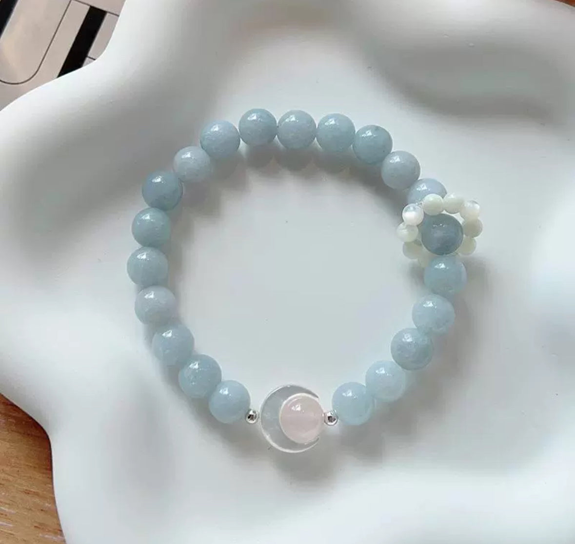 Aqua Serene Aquamarine Bracelet