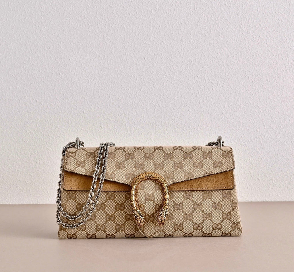 Gucci Dionysus Canvas Shoulder Bag
