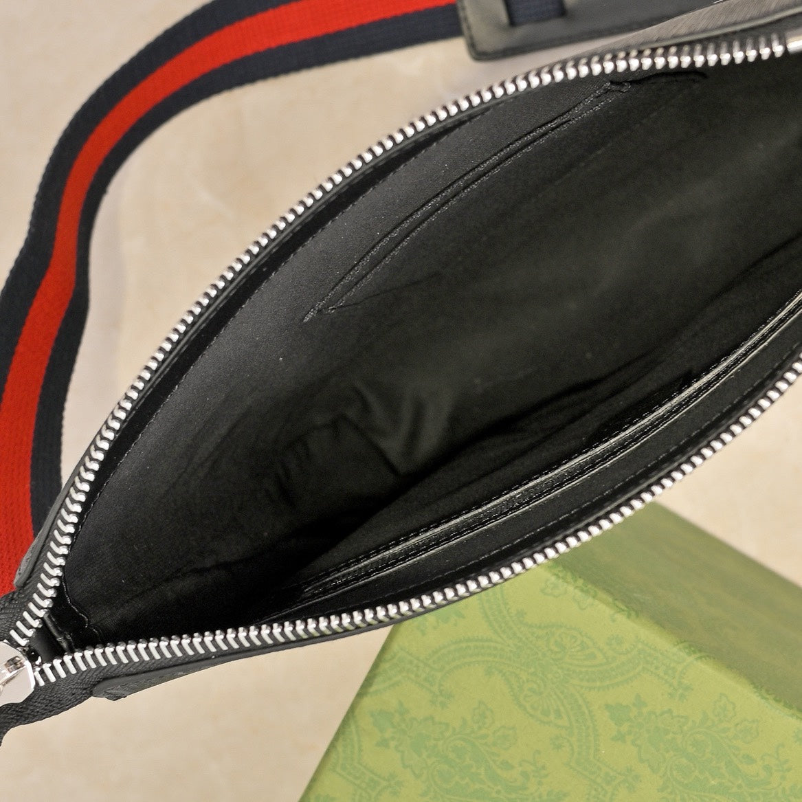 Gucci GG Black Backpack – 474137